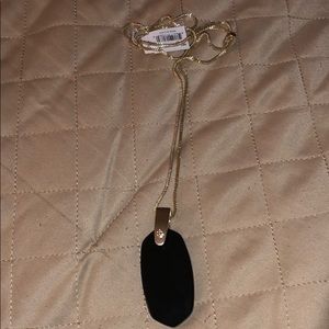 Black Long Kendra Scott Necklace